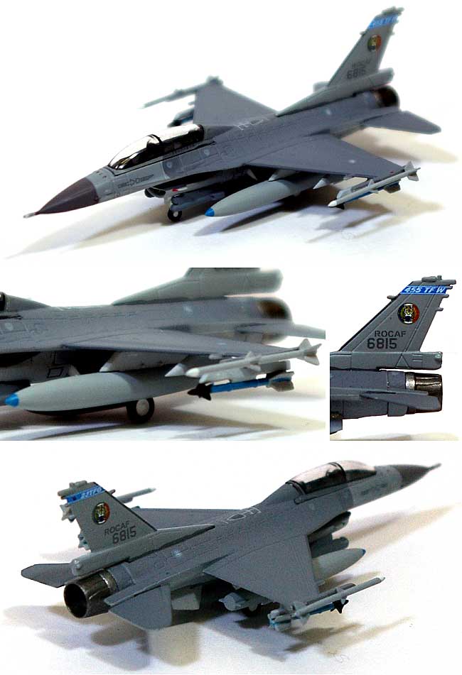 F-16B 台湾空軍 第455戦術戦闘機連隊 第4大隊 第23偵察中隊 ロービジ #6815 完成品 (ホーガンウイングス M-SERIES No.6375) 商品画像_1