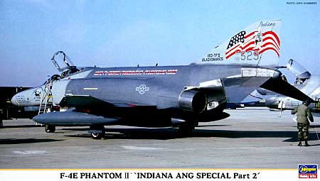 F-4E ファントム 2 インディアナ ANG スペシャル パート2 プラモデル (ハセガワ 1/72 飛行機 限定生産 No.00948) 商品画像