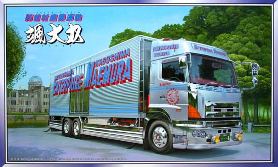 前村産業運輸 颯大丸 (そうたまる) プラモデル (アオシマ 1/32 大型デコトラ No.090) 商品画像