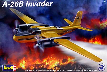 A-26B インベーダー プラモデル (レベル 1/48 飛行機モデル No.05524) 商品画像