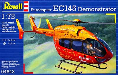 ユーロコプター EC145 デモンストレーター プラモデル (レベル 1/72 飛行機 No.04643) 商品画像