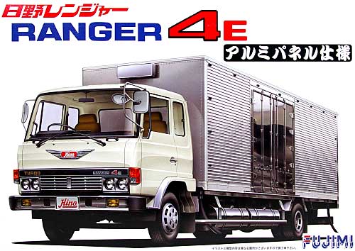 日野 レンジャー 4E アルミパネル仕様 プラモデル (フジミ 1/32 トラック シリーズ No.010) 商品画像