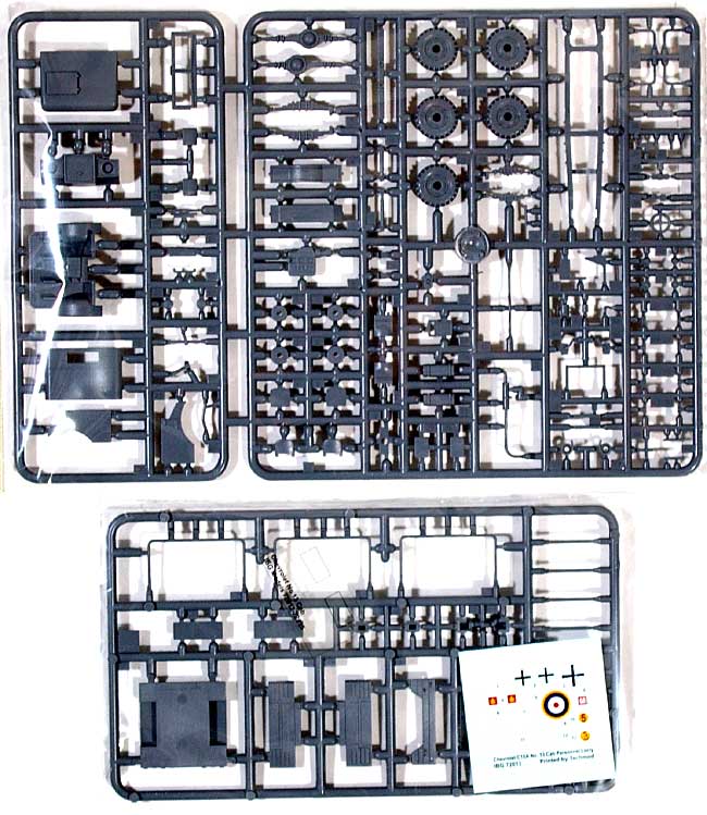 イギリス シボレー C15A キャブ13 カーゴトラック 木製荷台タイプ プラモデル (IBG 1/72 AFVモデル No.72013) 商品画像_1