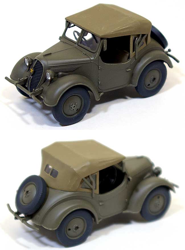 日本陸軍 95式小型乗用車 (くろがね四起) (完成品) 完成品 (タミヤ 1/48 ミリタリーミニチュアコレクション No.034) 商品画像_2