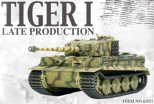ドイツ軍 ティーガー1 後期生産型 w/ツィメリットコーティング SS第508重戦車大隊 イタリア 1944 完成品 (サイバーホビー 1/35 塗装済完成品 No.61021) 商品画像