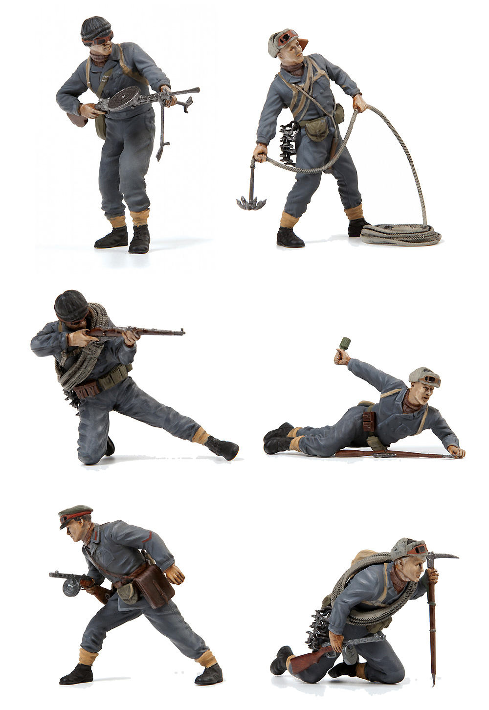 ソビエト 山岳歩兵 WW2 1942 プラモデル (ズベズダ 1/35 ミリタリー No.3606) 商品画像_2