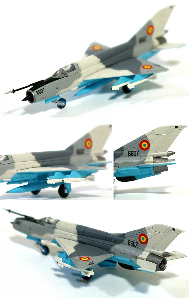 Mig-21 ランサー C ルーマニア空軍 第86航空基地 第1飛行隊 完成品 (ヘルパ herpa Wings （ヘルパ ウイングス） No.552431) 商品画像_1