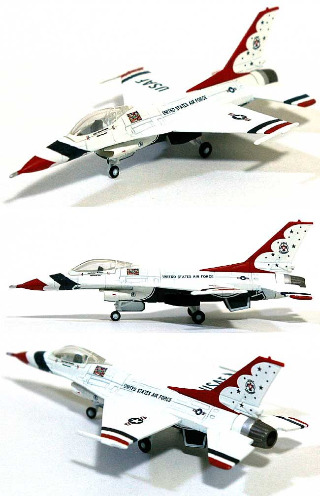 F-16C ファイティングファルコン アメリカ空軍 アクロバット飛行隊 サンダーバーズ 完成品 (ヘルパ herpa Wings （ヘルパ ウイングス） No.552462) 商品画像_1