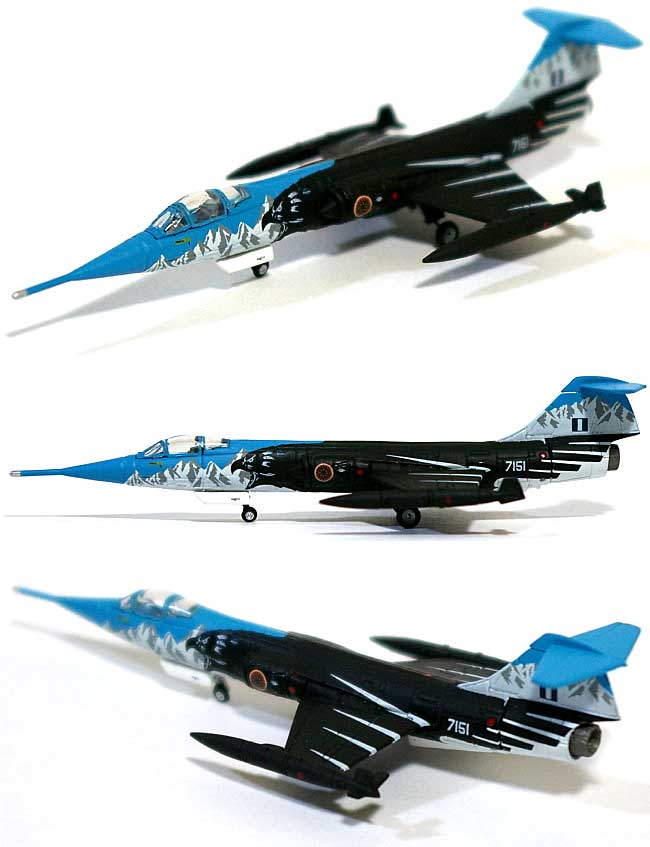 F-104G スターファイター ギリシャ空軍 第336戦闘爆撃飛行隊 マウント・オリンポス 完成品 (ヘルパ herpa Wings （ヘルパ ウイングス） No.552530) 商品画像_1