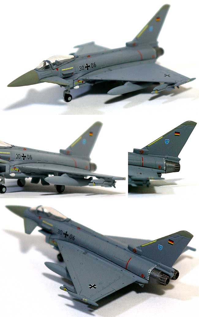 ユーロファイター ドイツ空軍 第73戦闘航空団 シュタインホフ 完成品 (ヘルパ herpa Wings （ヘルパ ウイングス） No.552547) 商品画像_1