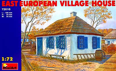 東ヨーロッパの村の家 プラモデル (ミニアート 1/72 ビルディング＆アクセサリー シリーズ No.72016) 商品画像