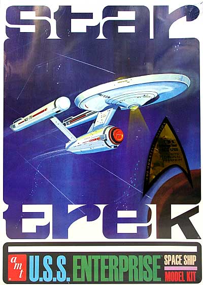 U.S.S. エンタープライズ NCC-1701 プラモデル (amt スタートレック（STAR TREK）シリーズ No.610) 商品画像