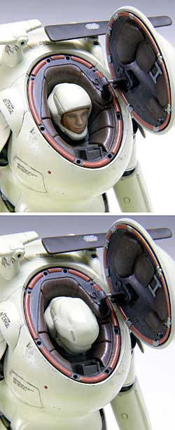 S.A.F.S. Space Type 2 スネークアイ プラモデル (ウェーブ 1/20 マシーネン・クリーガーシリーズ No.MK-011) 商品画像_4