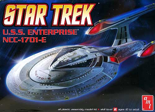 U.S.S. エンタープライズ NCC-1701-E プラモデル (amt スタートレック（STAR TREK）シリーズ No.613) 商品画像