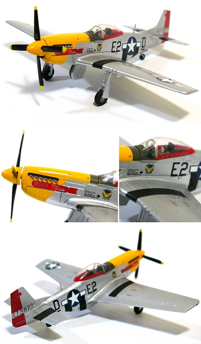 P-51D ムスタング デトロイト・ミス 完成品 (ウイッティ・ウイングス 1/72 スカイ ガーディアン シリーズ （レシプロ機） No.74732) 商品画像_1