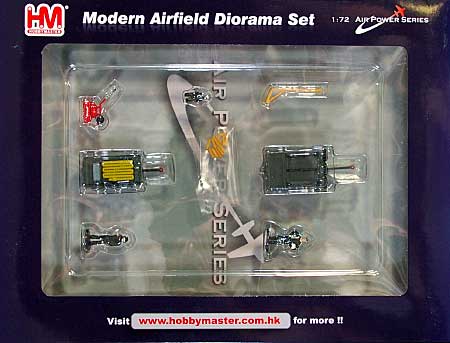 地上基地 機材セット (Modern Airfield Diorama Set) 完成品 (ホビーマスター 1/72 エアパワー シリーズ （ジェット） No.HD1001) 商品画像