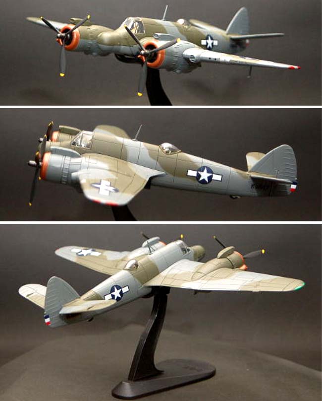 ボーファイター Mk.6F アメリカ陸軍航空隊 夜間戦闘機隊 1944年9月 完成品 (ホビーマスター 1/72 エアパワー シリーズ （レシプロ） No.HA2303) 商品画像_2