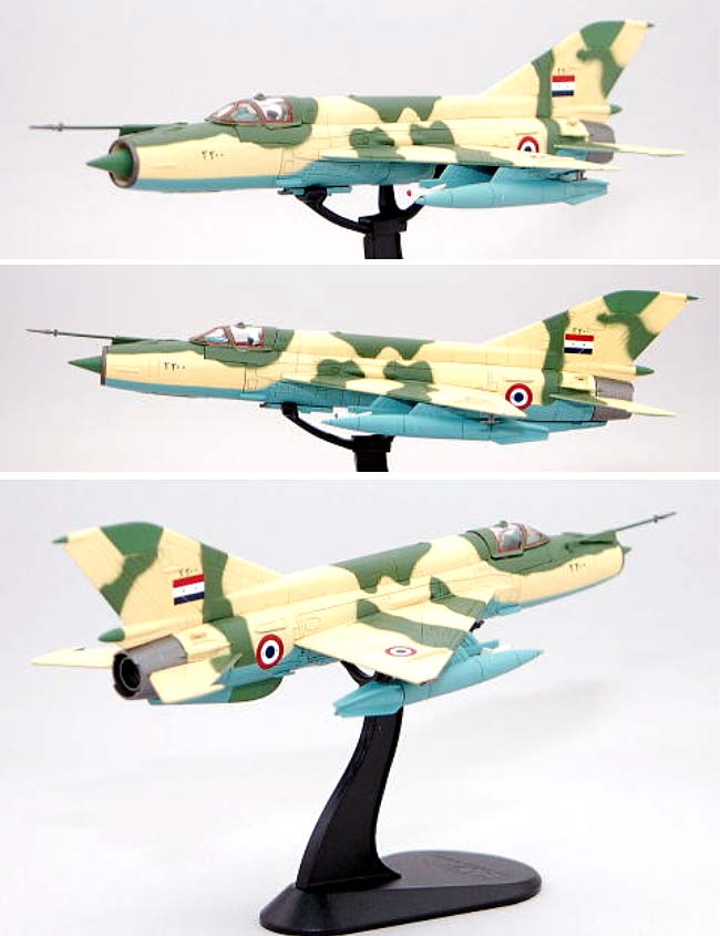 MIG-21MF-2300 シリア空軍 1973-1982年 完成品 (ホビーマスター 1/72 エアパワー シリーズ （ジェット） No.HA0143) 商品画像_2