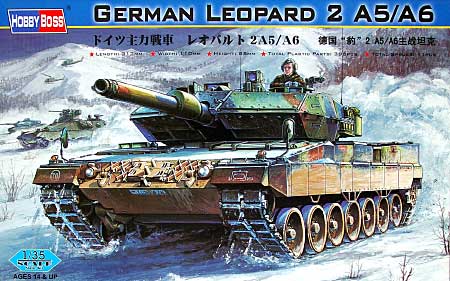 ドイツ主力戦車 レオパルト 2A5/A6 プラモデル (ホビーボス 1/35 ファイティングビークル シリーズ No.82402) 商品画像