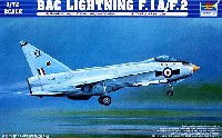 トランペッター 1/72 エアクラフト プラモデル BAC ライトニング F.1A/F.2