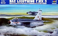 トランペッター 1/72 エアクラフト プラモデル BAC ライトニング F.MK.3