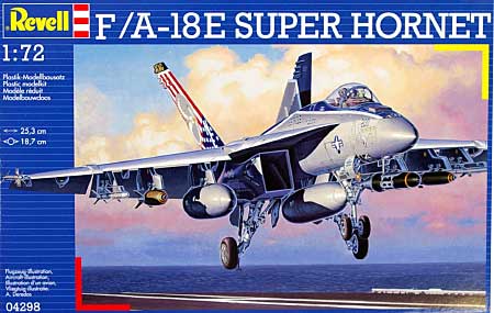 F/A-18E スーパーホーネット プラモデル (レベル 1/72 Aircraft No.04298) 商品画像