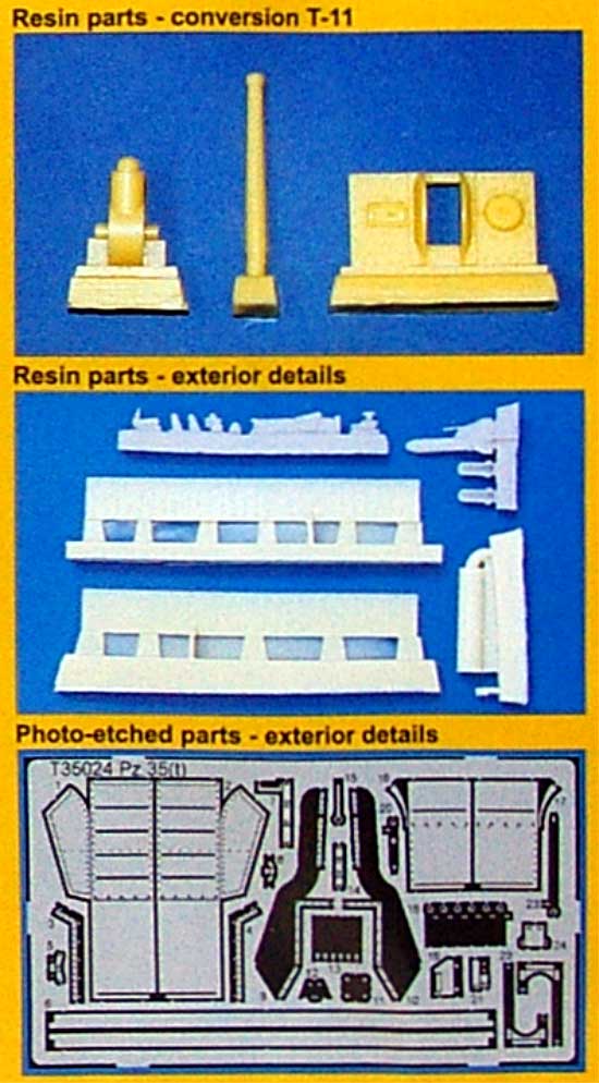 ブルガリア軍 シュコダ T-11 軽戦車 (レジン+エッチング付) プラモデル (CMK 1/35 AFVモデルキット No.T35026) 商品画像_1