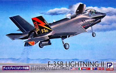 ロッキードマーチン F-35B ライトニング 2 (統合攻撃戦闘機 プロトタイプ1号機 BF-1 垂直離陸型) プラモデル (ピットロード SN 航空機 プラモデル No.SN002) 商品画像