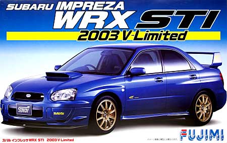 スバル インプレッサ WRX STI 2003 V-Limited プラモデル (フジミ 1/24 インチアップシリーズ No.旧139) 商品画像