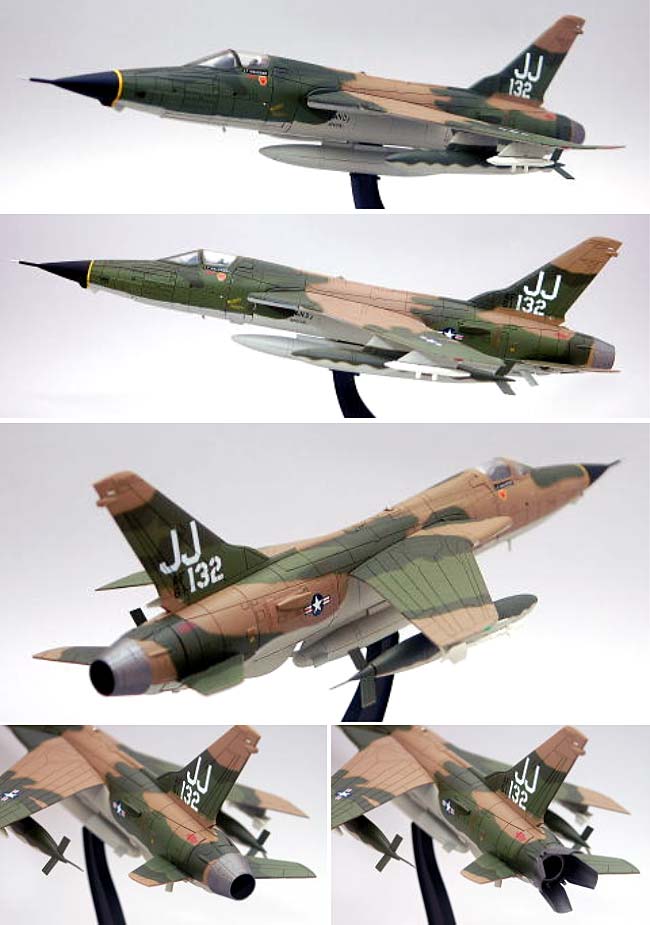 F-105D サンダーチーフ ハノイ・スペシャル 完成品 (ホビーマスター 1/72 エアパワー シリーズ （ジェット） No.HA2501) 商品画像_2
