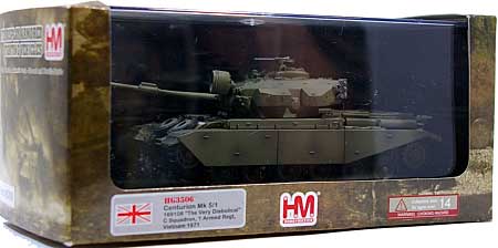 センチュリオン Mk.5/1 オーストラリア陸軍 ベトナム 1971年 完成品 (ホビーマスター 1/72 グランドパワー シリーズ No.HG3506) 商品画像