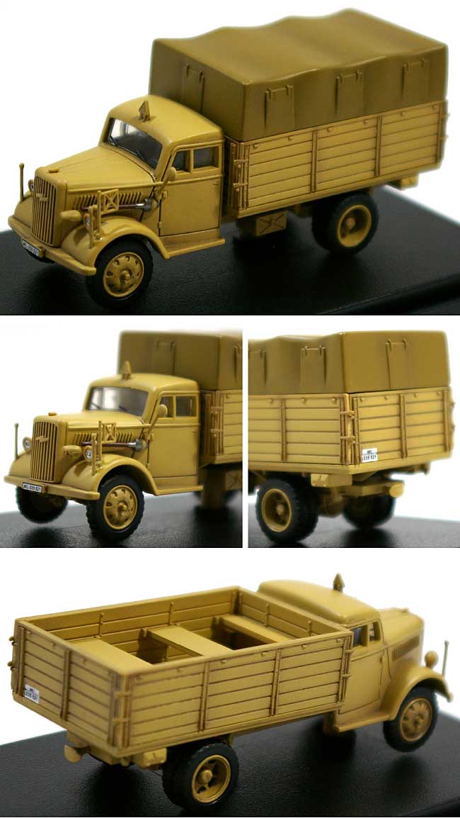 ドイツ 3トン カーゴトラック (WW2 ドイツ空軍) 完成品 (ホビーマスター 1/72 グランドパワー シリーズ No.HG3901) 商品画像_1