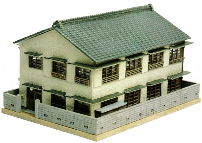 集合住宅 B (モルタルアパート) プラモデル (トミーテック 建物コレクション （ジオコレ） No.218425) 商品画像_1