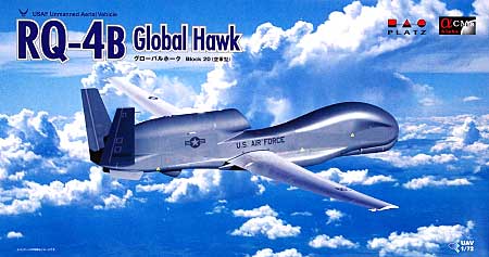 アメリカ空軍 無人偵察機 RQ-4B グローバルホーク プラモデル (プラッツ 1/72 プラスチックモデルキット No.AC-004) 商品画像