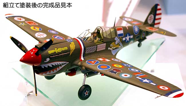 P-40N ウォーホーク 15,000機記念塗装 ハセガワ プラモデル