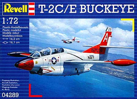 T-2C/E バックアイ プラモデル (レベル 1/72 Aircraft No.04289) 商品画像