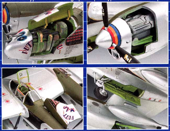 P-38L/M ライトニング プラモデル (レベル 1/72 飛行機 No.04293) 商品画像_1