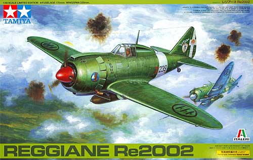 レジアーネ Re2002 プラモデル (タミヤ 1/48 飛行機 スケール限定品 No.89787) 商品画像