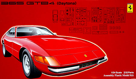 フェラーリ 365GTB4 デイトナ 40周年記念モデル プラモデル (フジミ 1/24 エンスージアストシリーズ （SPOT） No.123653) 商品画像