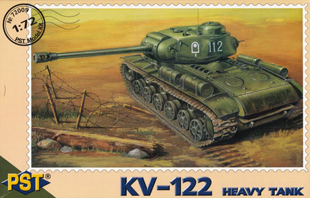 ロシア KV-122 重戦車 プラモデル (PST 1/72 AFVモデル No.72009) 商品画像