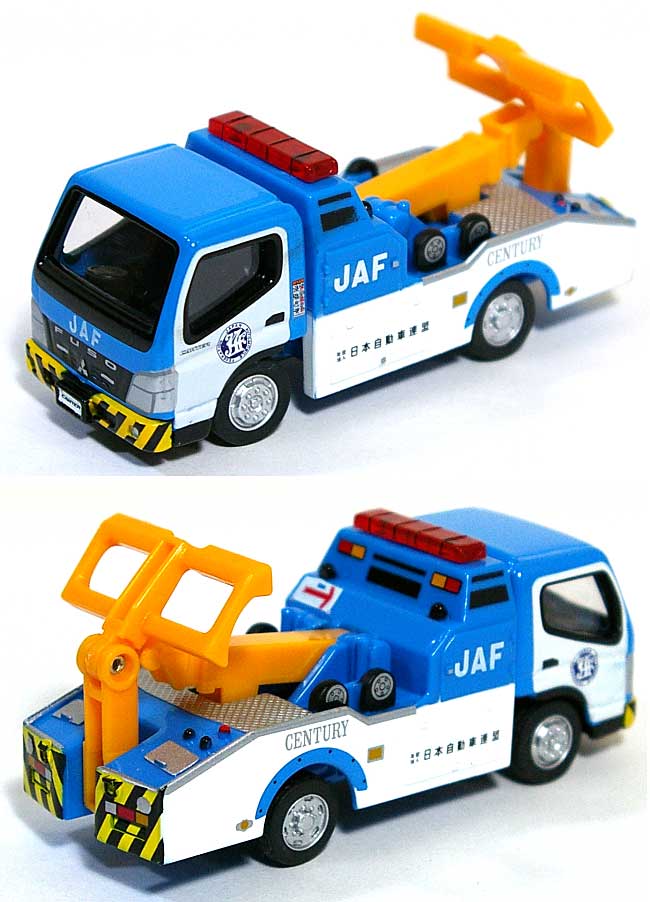 三菱ふそう キャンターレッカー車 JAF ミニカー (タカラトミー トミカ　リミテッド No.0107) 商品画像_1