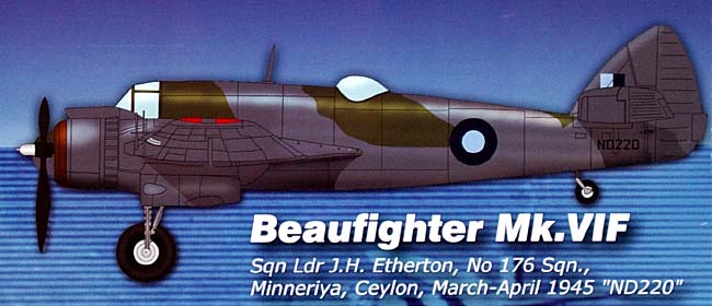 ボーファイター Mk.6F 南太平洋戦線 完成品 (ホビーマスター 1/72 エアパワー シリーズ （レシプロ） No.HA2304) 商品画像_1