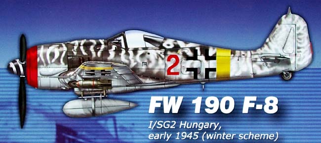 フォッケウルフ Fw190F-8 I/SG2 ウィンター スキーム 完成品 (ホビーマスター 1/48 エアパワー シリーズ （レシプロ） No.HA7402) 商品画像_1