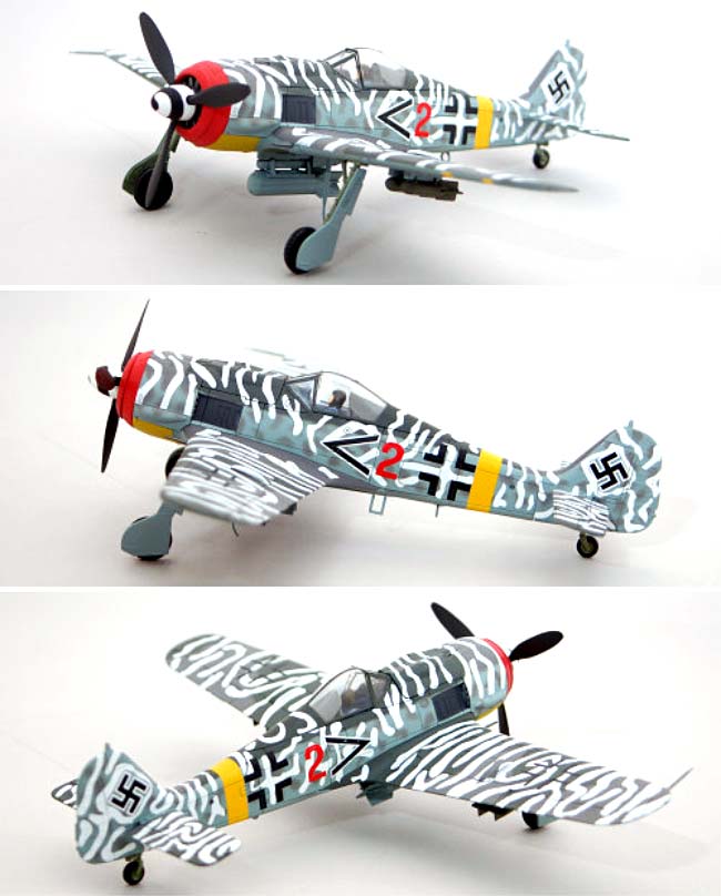 フォッケウルフ Fw190F-8 I/SG2 ウィンター スキーム 完成品 (ホビーマスター 1/48 エアパワー シリーズ （レシプロ） No.HA7402) 商品画像_2