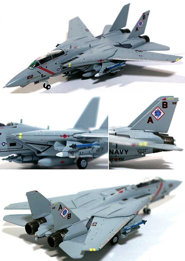 F-14B トムキャット VF-102 ダイヤモンドバックス AB102 (2000年) 完成品 (ワールド・エアクラフト・コレクション 1/200スケール ダイキャストモデルシリーズ No.22069) 商品画像_1