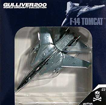 F-14B トムキャット VF-103 ジョリーロジャース AA103 1997年 完成品 (ワールド・エアクラフト・コレクション 1/200スケール ダイキャストモデルシリーズ No.22071) 商品画像