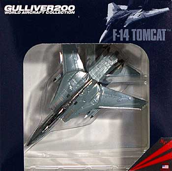 F-14A トムキャット VF-154 ブラックナイツ NF100 2003年 完成品 (ワールド・エアクラフト・コレクション 1/200スケール ダイキャストモデルシリーズ No.22072) 商品画像