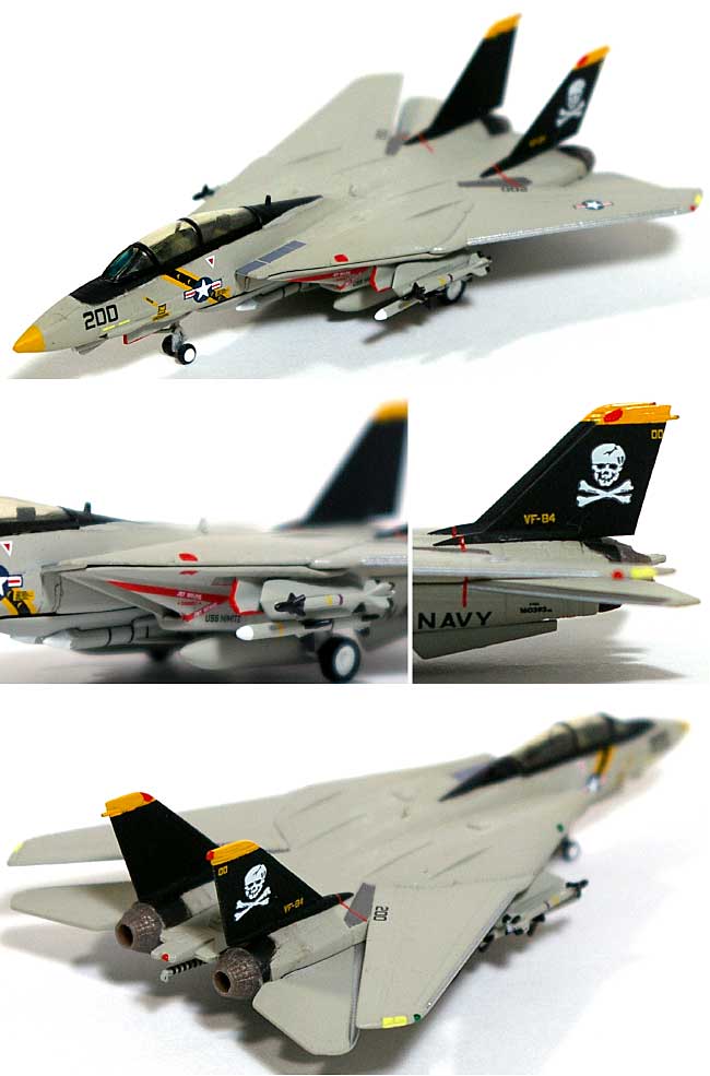 F-14A トムキャット VF-84 ジョリーロジャーズ AJ200 (1980s Colors) 完成品 (ホーガンウイングス M-SERIES No.6702) 商品画像_1