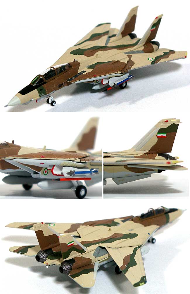 F-14A トムキャット 海軍航空兵器学校 NAS トップガン IRANIAN IRIAF スキーム ミラマーCA 1992年 完成品 (ホーガンウイングス M-SERIES No.6528) 商品画像_1