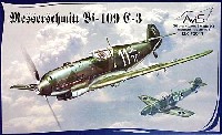 ミクロミル 1/72 エアクラフト プラモデル メッサーシュミット Bf-109C-3